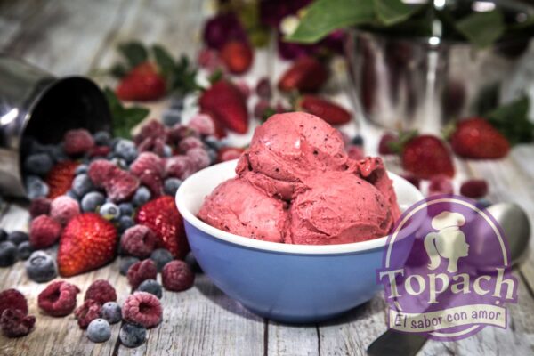 Helado Frutos del Bosque