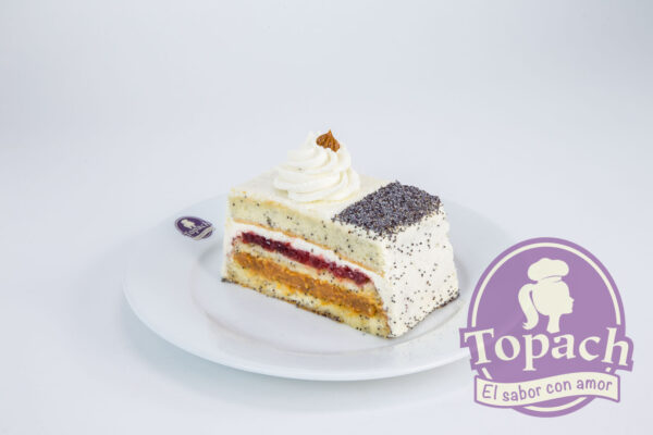 Pastel Amapola. Desde 6 unidades.