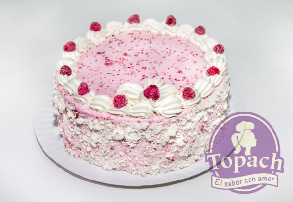 Torta Helada Merengue Frambuesa