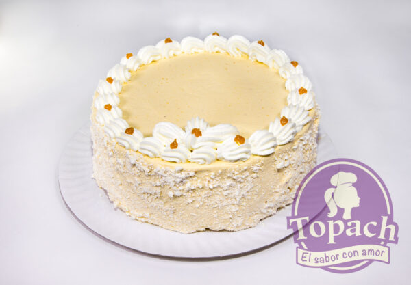 Torta Helada Merengue Lúcuma