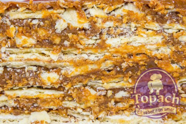 Torta Tradicional Milhoja Manjar - Imagen 2